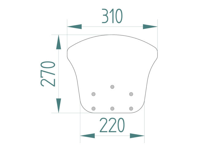 Fotplate hel smal - Bilde 2