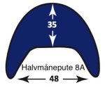 Lasal halvmåneputer - Bilde 4