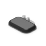 Fotplatepolster soft, skinn tykkelse 2 cm