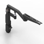 Armlene skrå oppfellbart høydereg