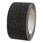 Antiskli bånd på rull, 50 x 3000mm, Heavy duty, inne/ute, svart.