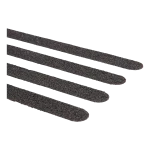 Antiskli  bånd 19 x 600mm, inne/ute(trapp 15 trinn), svart