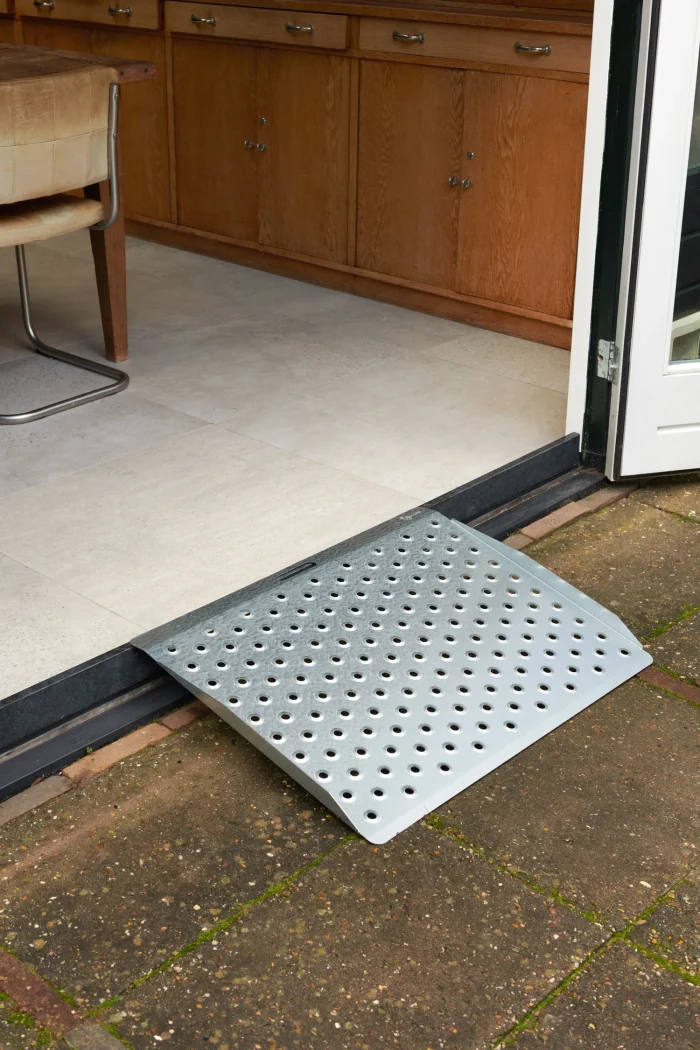 Secu terskeleliminator, galvanisert stål, høyde 5-15 cm, bredde 78 cm. - Bilde 3