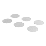 Antiskli klistremerker runde, Ø35mm, til dusj/badekar/baderom, transparent