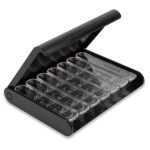 24/7 Medicase medisinboks, svart