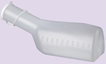 SecuCare urinflaske m/lokk 100 ml, mann